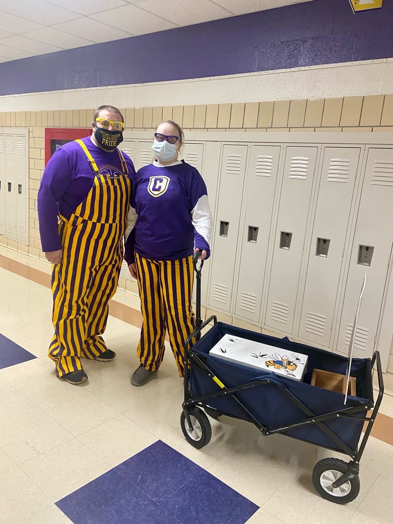 You cannot mask our Yellowjacket Pride!!