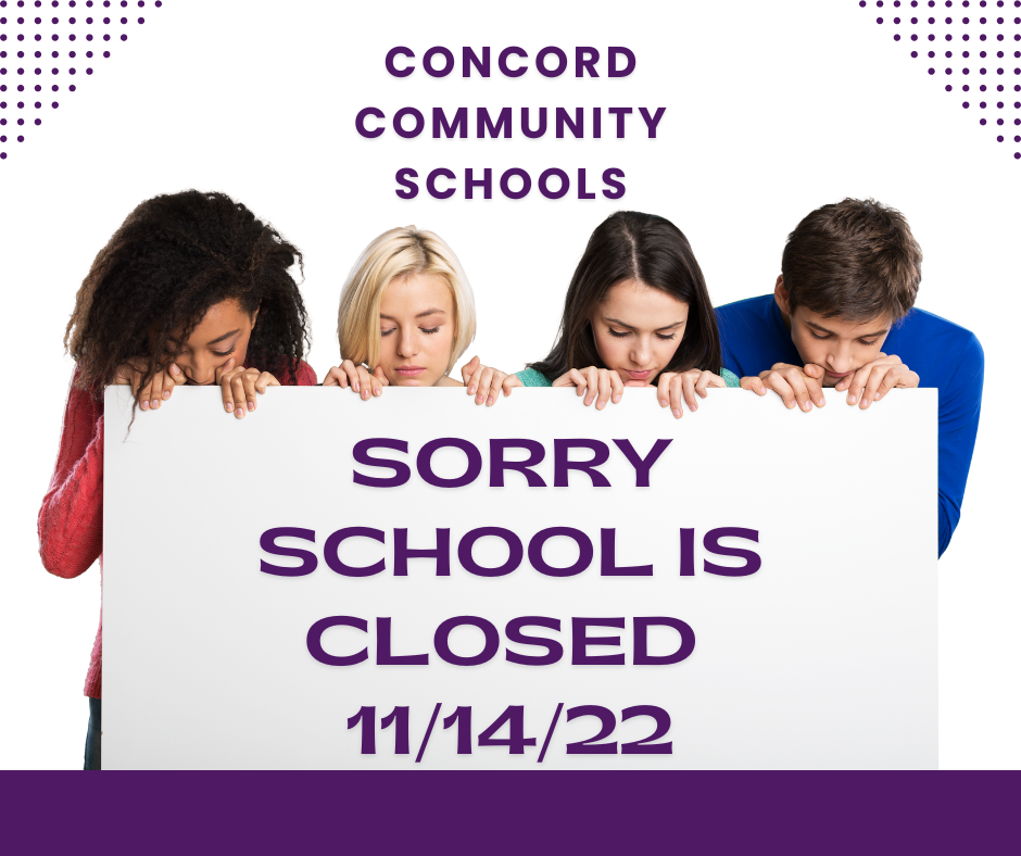 SCHOOL CLOSED 11/14/22