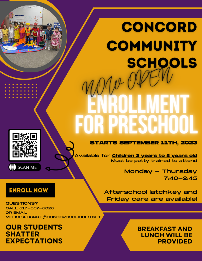 Fall Preschool Enrollment